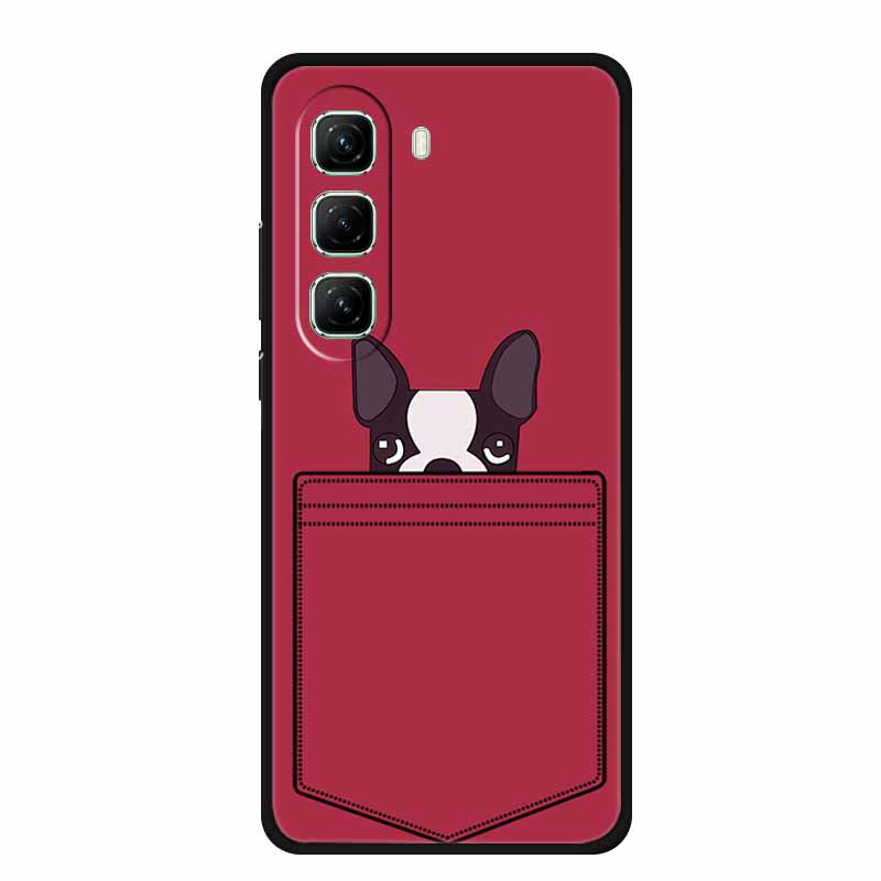 

3D Тисненый Чехол Для Телефона Infinix Hot 50 Pro Plus Черный Силиконовый Мягкий Задний Чехол Для Infinix Hot 50 Hot50 Pro Plus Чехол Capa Infinix Hot50ProPlus