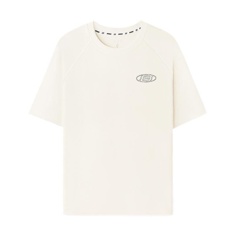 Skechers Moisture Wicking Short Sleeve Solid T-Shirt Unisex Tops L226U074-0074 S