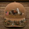 New National Parks Adventure Cap Bison National Park Adventure Cap
