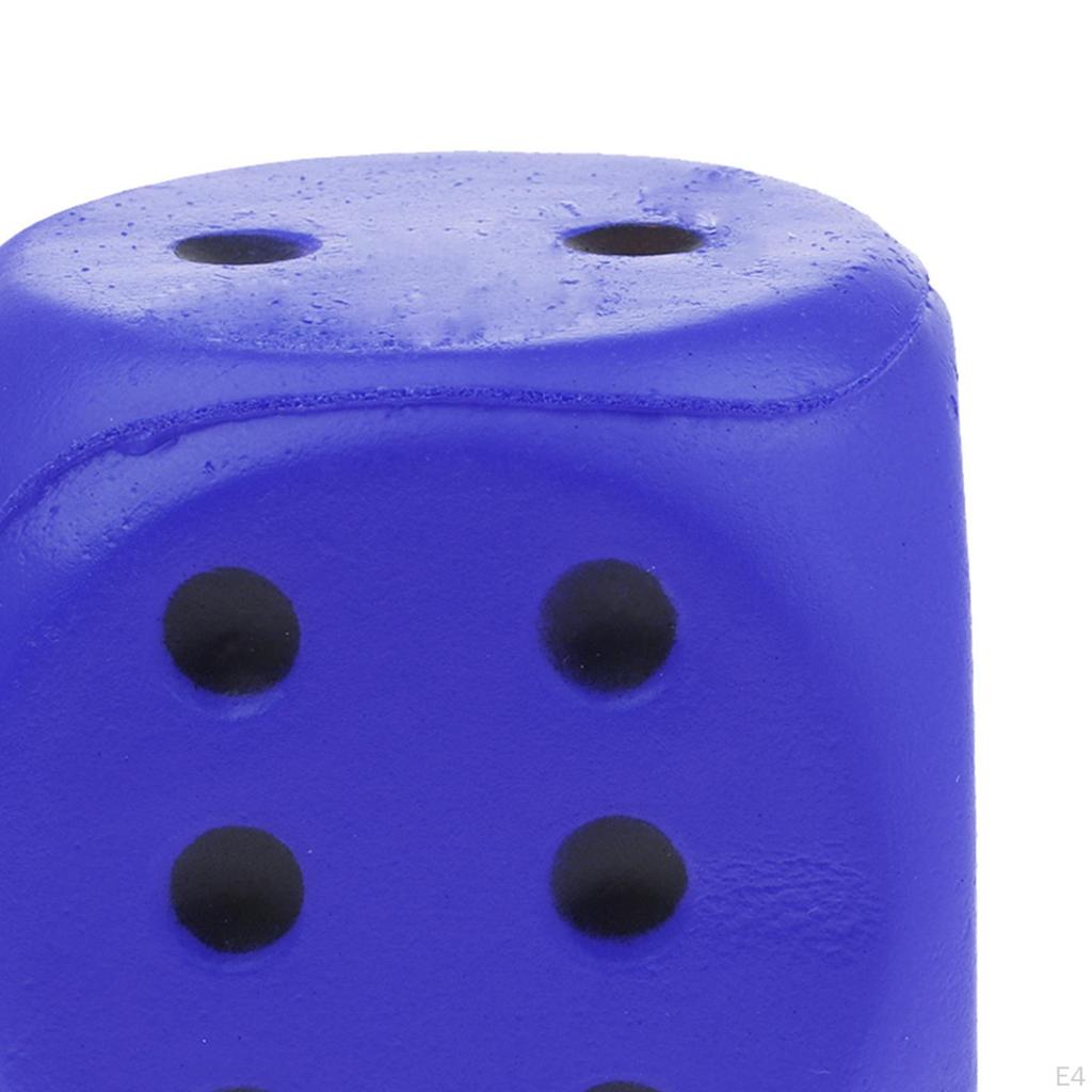 Kostki Kropkowane 4cm Zabawki Edukacyjne dla Dzieci 6-ścienne do Domowych Gier Żółte