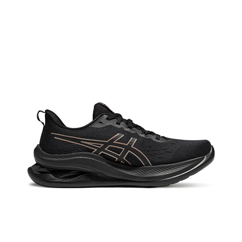 Asics Gel-Kinsei Max Comfortable Versatile Breathable Rebound Low-Top Running Shoes Men Running Shoes Black Gray 1011C204-002