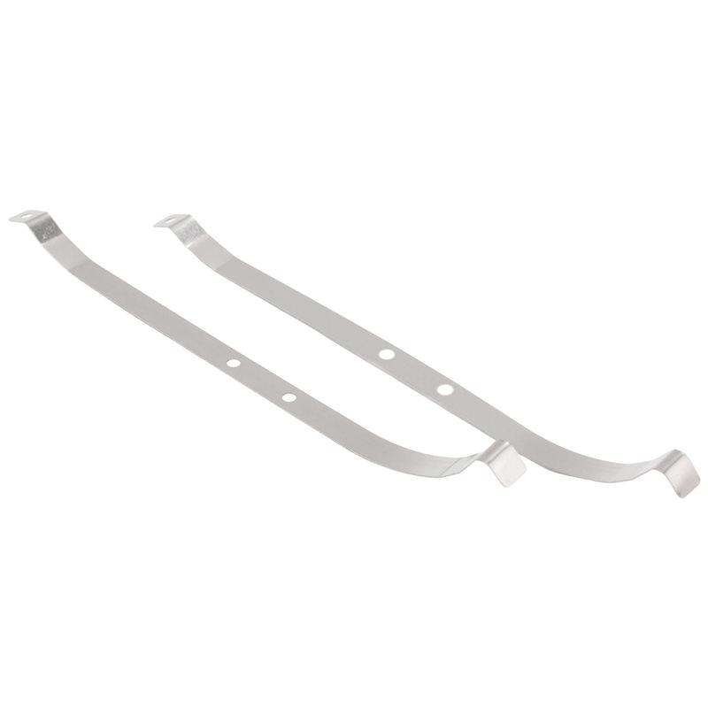 A60durable-Stainless Steel Upgrade Rear Axle Fixed Spring Plate Kit For 1/12 MN82 LC79 RC Car Parts