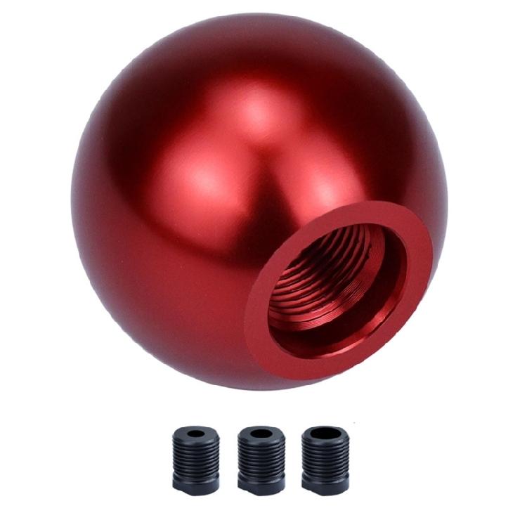 Round Ball Shifter Knob Universal for Various Cars Aluminum Ball Gear Shifter Knob Ergonomic Shape Comfort Grip