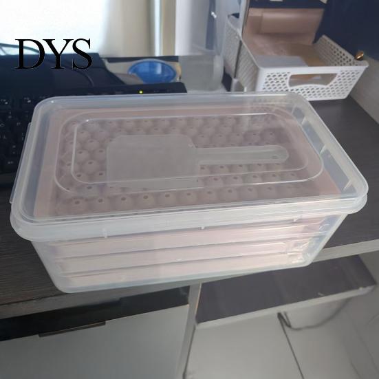 Mini Sphere Ice Tray Cube with Bin And Scoop, Small Round Space Saving Container Ball Mold for Coffee Drinks, Easy Release Stackable Silicone Freezer
