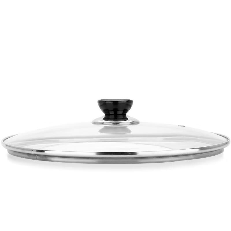Maxcook 304 Stainless Steel Rimmed Glass Pot Lid