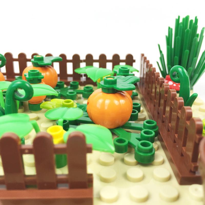 MOC Farm Animal DIY Building Blocks Set