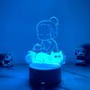 Jujutsu Kaisen 3d Night Light Led Decoration Gojo Satoru Geto Suguru Ryomen Sukuna Anime Gift For Birthday