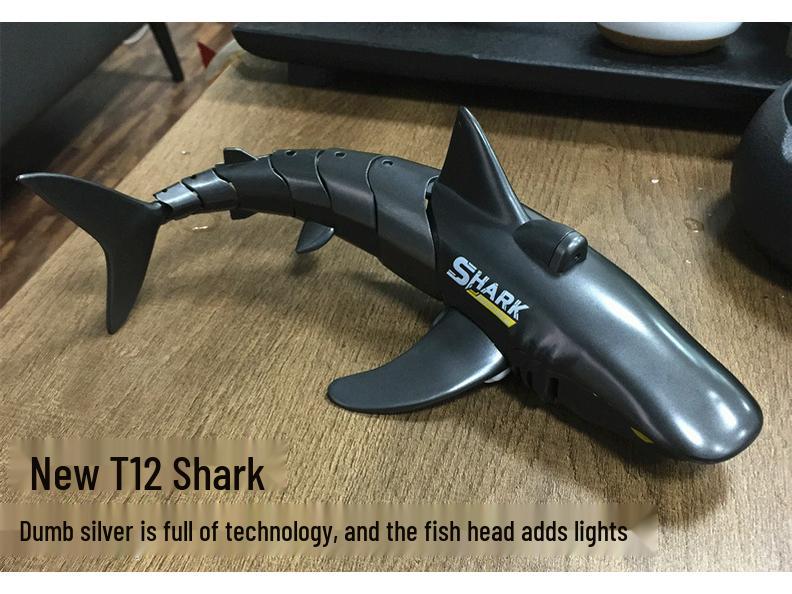 2.4G Remote Control Electric Shark Toy - Wireless Charging Water Toy for Kids