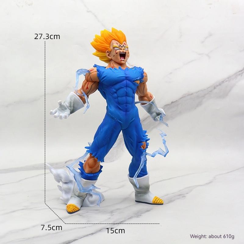 Z Anime Gk Vegeta Figure Self-Destruct Majin Vegeta Figurine 27Cm Pvc Action Figures Collection Model Toys Gifts