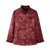 New Chinese Style Plus Size Velvet Jacket for Elderly Women – Thick Winter Wear for Grandma