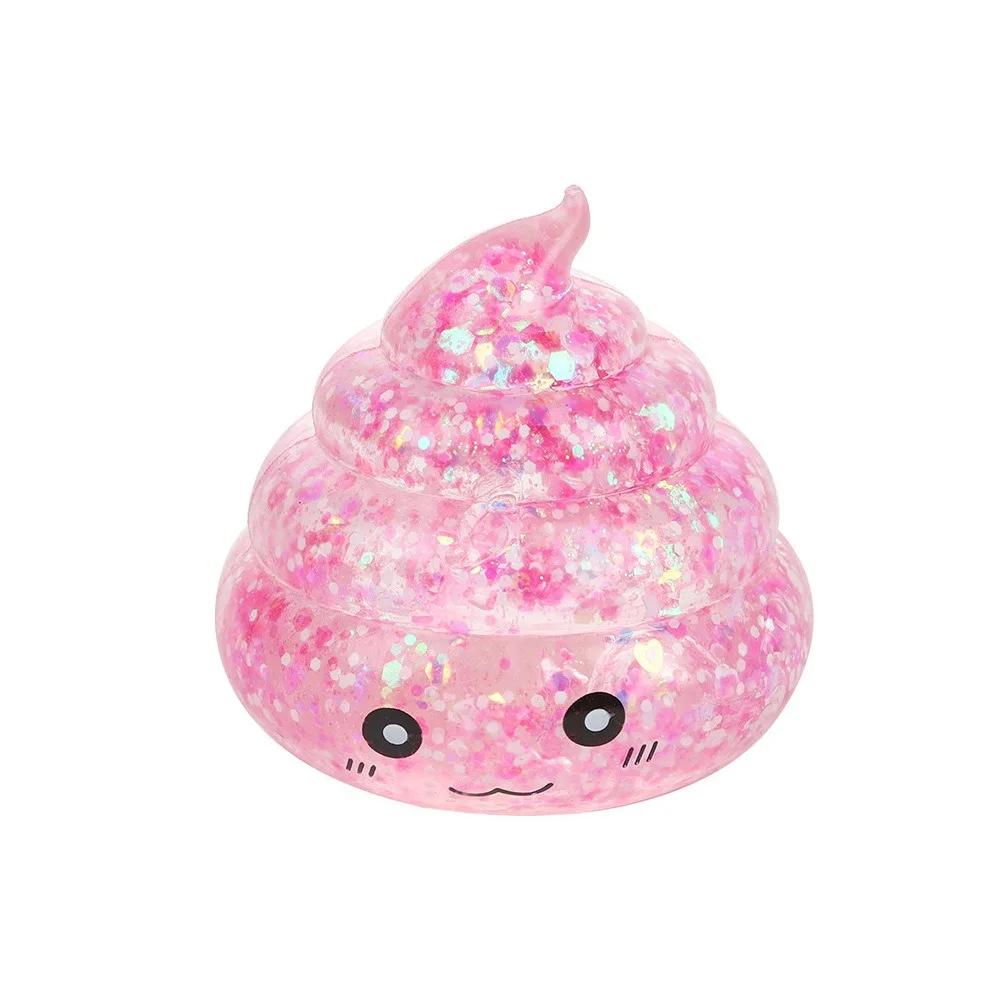 

New Slow Rebound Poo Maltose Pinch Gift Soft Decompression Toy Blingbling Relief Relax Toys Poo Squeeze Toy Gift for Adult Kids