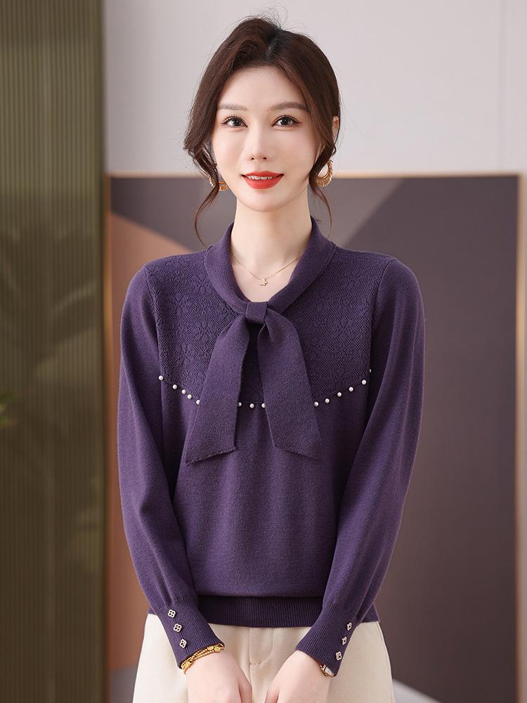 Women's 2025 Autumn Wool Cardigan - Simple, Versatile Design