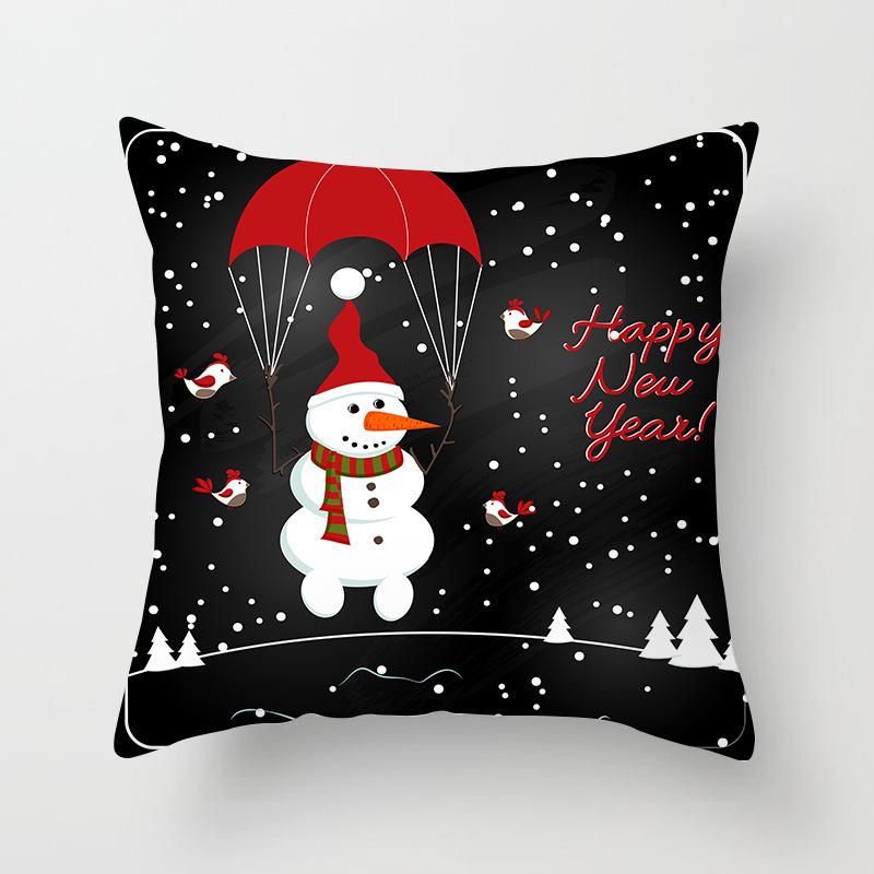 New Christmas Pillowcase Festive Home Decoration Gift Sofa Pillowcase