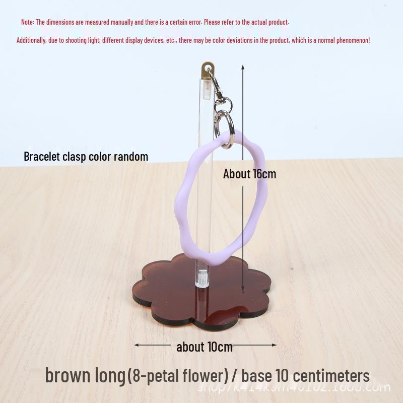 Portable Wooden Yarn Holder for DIY Knitting