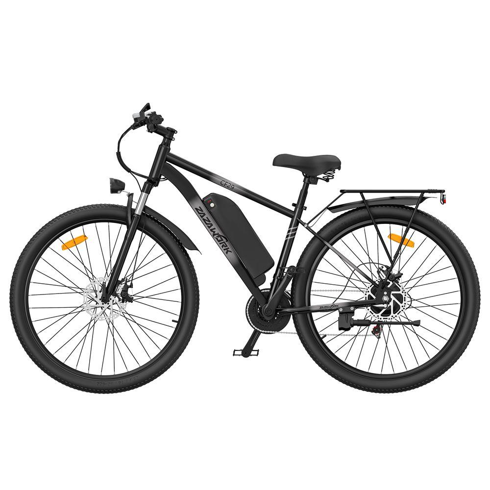 Zazawork CF29 Elektrofahrrad 250W Motor 29"x2.1" Reifen Stadtelektrofahrrad 21 Gänge Doppelscheibenbremsen 48V 15Ah LED-Anzeige Höchstgeschwindigkeit 35 km/h