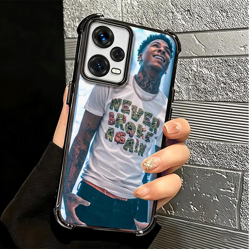Rapper YoungBoy Plating Phone Case For Xiaomi Redmi Note 14 15 Pro Plus 13 12 11 11S 11T 10 9S 9 5G Anti-Fall Airabag Cover