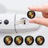 Car Door Keyhole Sticker Lock Decoration Protection Decal For Porsche Cayenne Panamera Macan 911 Taycan Boxster Cayman 918Pajun