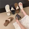 Retro fashion flip-flops shoes women's summer wear new shoes beautiful beach cool slippers