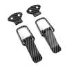 Pair Car Bumpers Trunk Hatch Lid Quick Release Fasteners Hook Lock Clips Auto Truck Exterior AccessoriesCarbon Fiber S