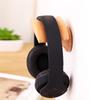 HIGHAWK Headphone Rack, Headset Hanger, Wall-Mounted Wooden Stand, Monitor Headphone Holder, Hanger, Punch-Free (Wooden Hooks)