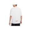 Jordan Alphabet Pattern Crew Neck Short Sleeve T-Shirt Men Tops White DV9727-100