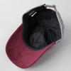 AVIREX Micro Suede Low Military Baseball Hat One Club Gray x Cap, Cap, Men's Fall/Winter (JP, Alphabet, Size, Wine)