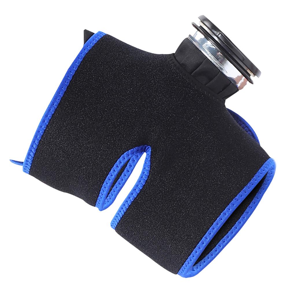 Eis Heißkompresse Physiotherapie-Set Knie Knöchel Ellbogenbandage Schwarz 9 Zoll Eisbeutel