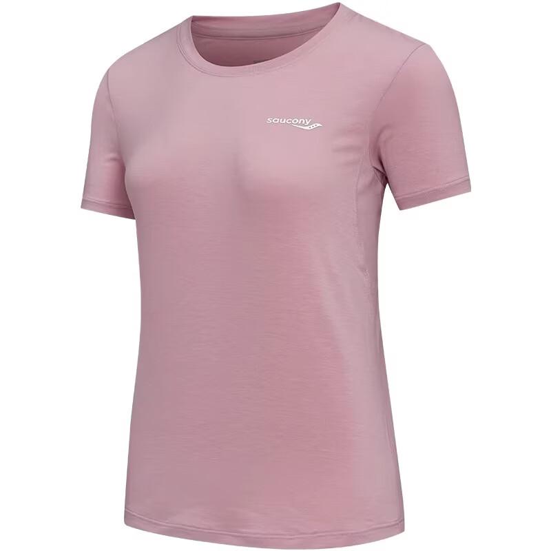 SAUCONY Women s Short Sleeve Knit Tee L