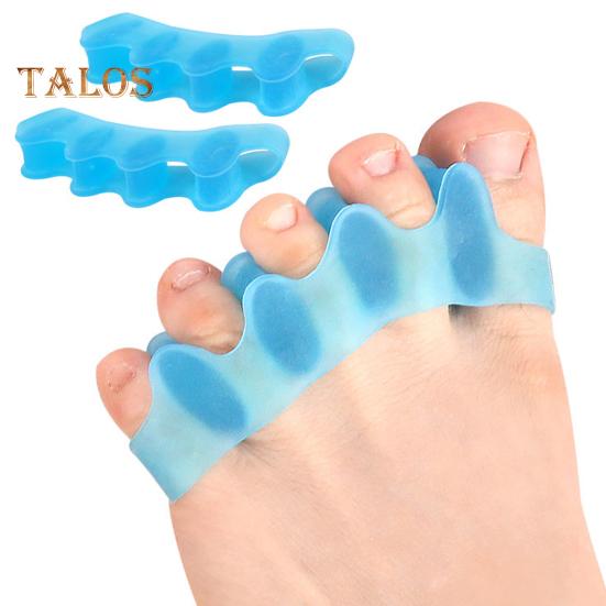 1 Paar Gel-Zehenspreizer für Frauen und Männer, Gel-Zehenspreizer zur Schmerzlinderung bei Ballenzehen, Zehenspreizer für überlappende Zehen