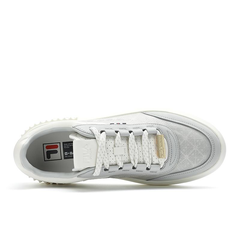 Fila Business Commuting Fashion Low-Top Sneakers Men Sneakers Dusk-Gray Snow-White F12M421210FDS
