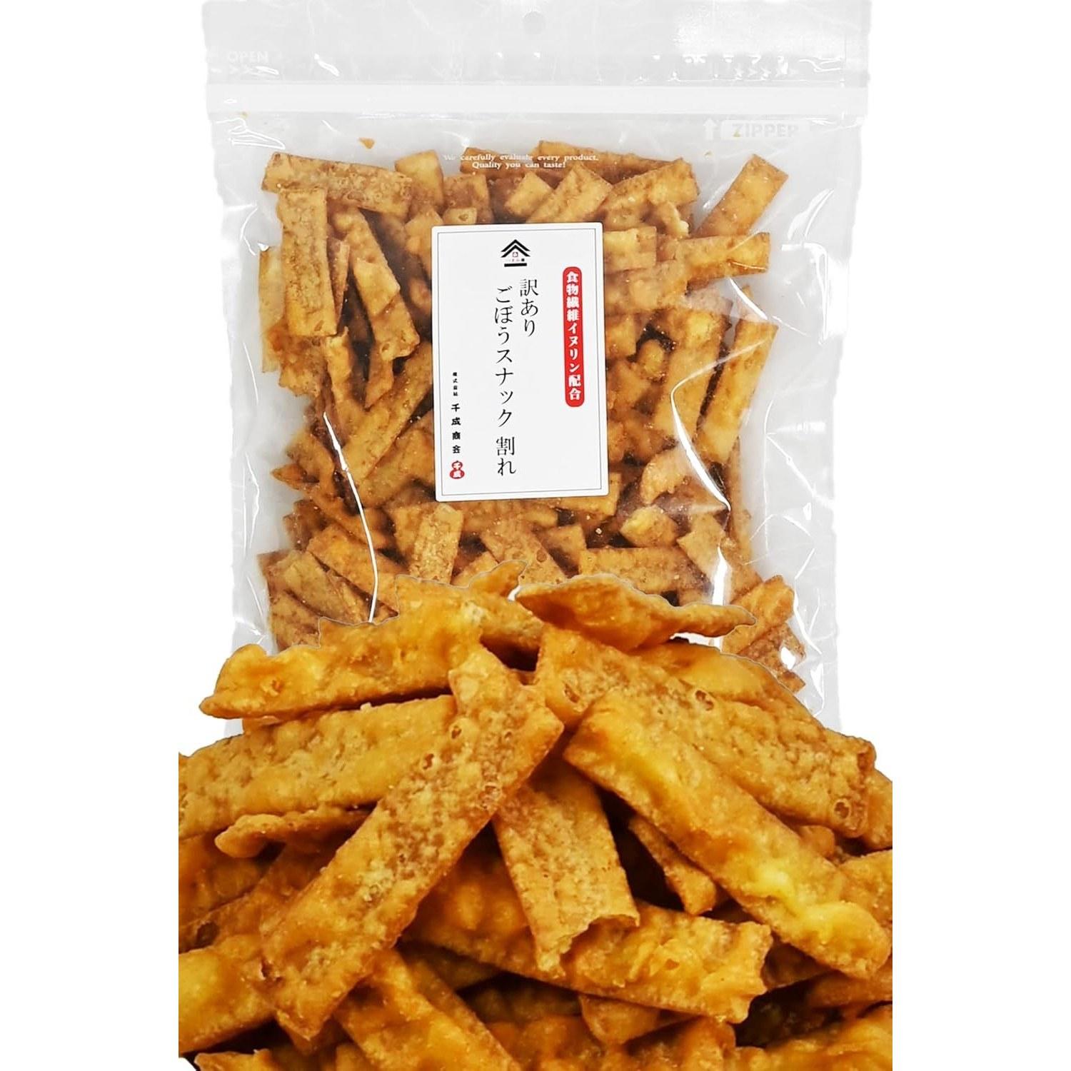 Tsumami Gura Official Reasonably Priced Burdock Snack 300g Chips Made Domestic Root Vegetables Includes Broken Chipped Vegetable (Perfect Snacks