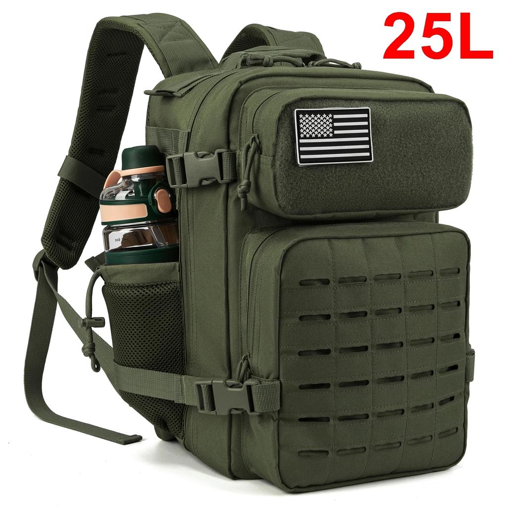 25L/45L Tactical Backpack for Women/men survival Laser Cut Molle Daypack School Bag Gym EDC Rucksack back pack