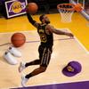 Lakers Lebron James 23 Kinder Basketbalshirt Polyester Mouwloos Sportkleding Voor Jongeren Spelen