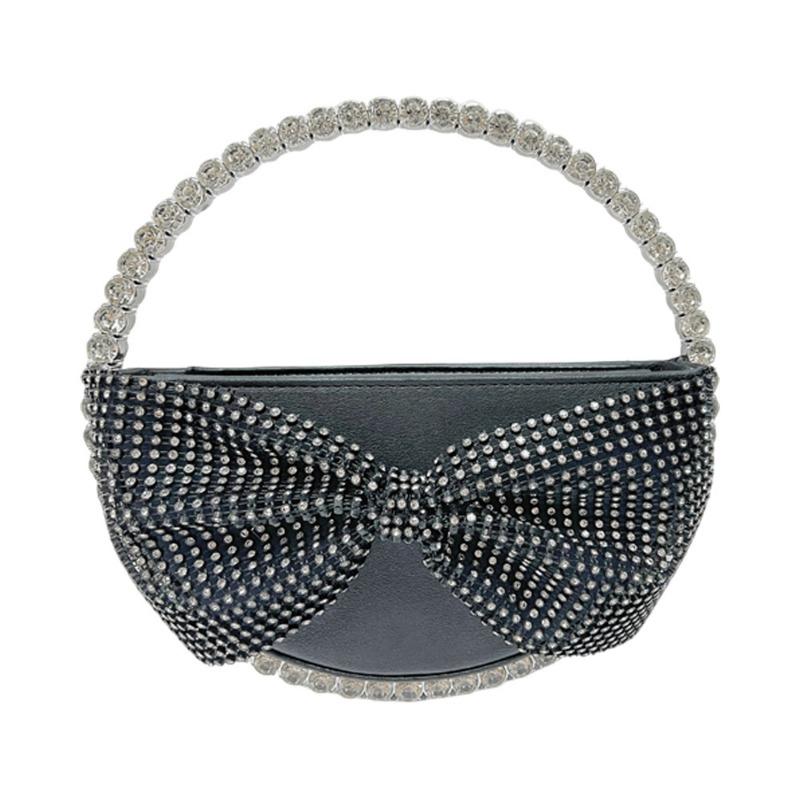Bows Bag - Elegant Evening Party Bag - Fashionable Handbag - High-end and Luxurious Party Crossbody Women's Bag