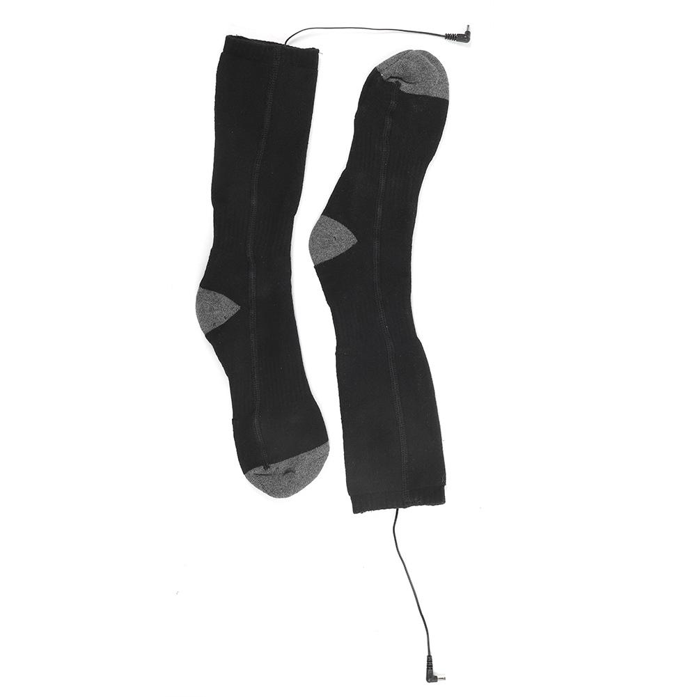 

Стираемые электрические носки с подогревом, перезаряжаемые аккумуляторные зимние грелки для ног, термоноски с вилкой EU 100-240 В EU Plug