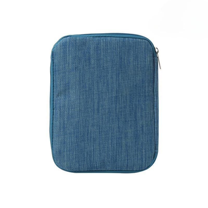 Strap Storage Bag, Strap Box, Travel Watch Strap Storage Bag, Portable Storage Bag, Multiple Compartments, Reusable синий