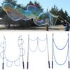 Heizi Giant Bubble Machine with 4 Bubble Sticks and 3 Types of Ropes (Blue)