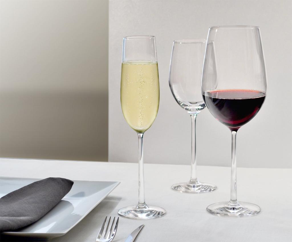 Toyo Sasaki Glass VERAISON Wine Glass, 515ml, Dishwasher Safe, Shatterproof, Suitable for Red and White Wines, Thin, RN-14235CS