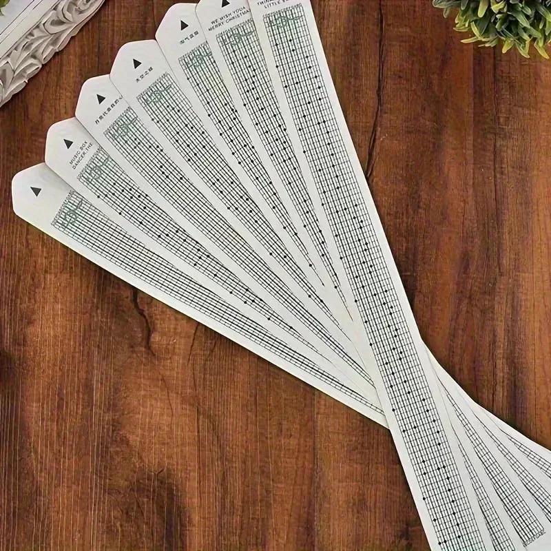 1 Set of 15-tone /30-tone Hand-held Paper Tape Music Box for  DIY Composing Music Festival Creative Gift for Lovers Souvenir