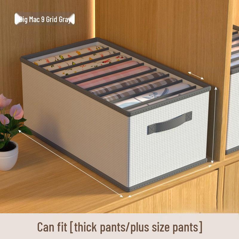 Foldable Wardrobe Storage Box - Large Capacity Drawer for Clothes and Pants