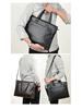 Men's Genuine Leather Cowhide Laptop Crossbody Bag - Business Travel Trend