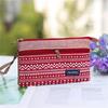 Women's Cotton Long Organizer Wallet Ladies Coin Purse Female Clutch Small Phone Pouch Money Bag for Children Kids Girls Bag