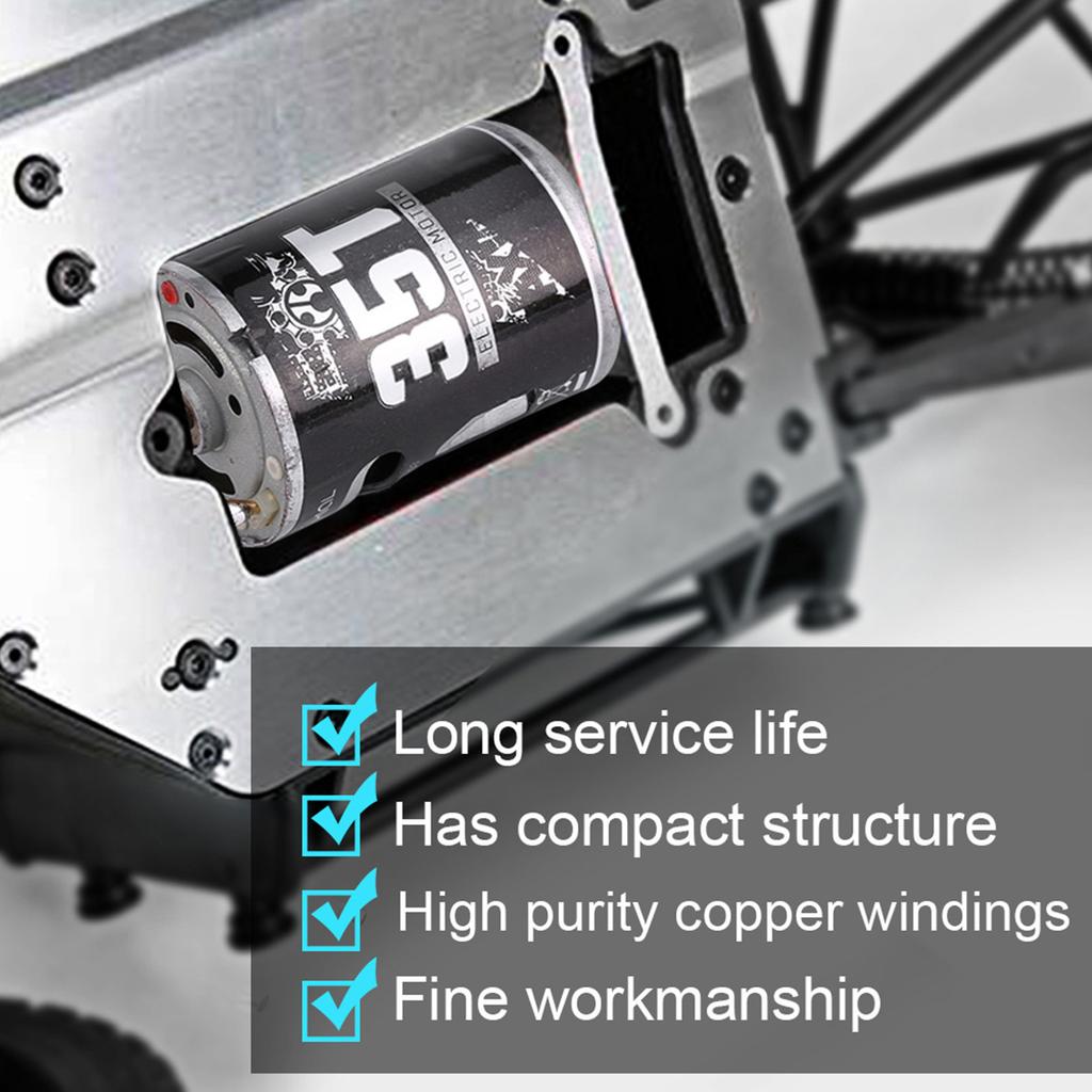 RC Model Accessory Metal Parts 540 Motor for 1 10 Scale Remote Control Car (35T)