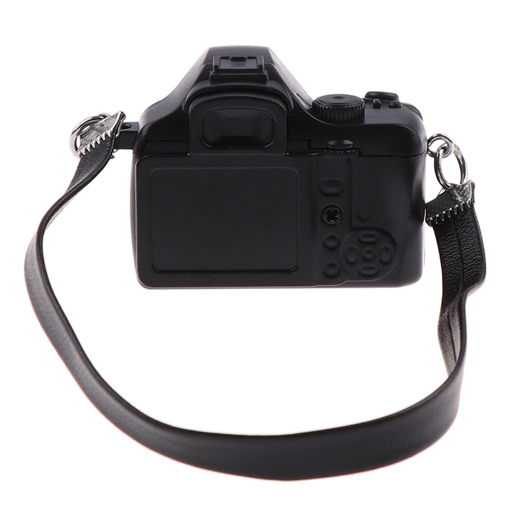 Toy 1/6 Doll Dollhouse Miniature Camera Doll SLR Camera Mini Doll Camera Miniature Digital Camera