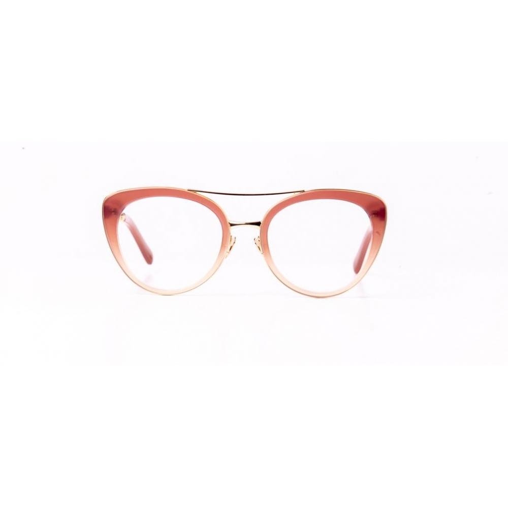 

Оправы FUBU Montauk Бежевые овальные синие светлые очки na