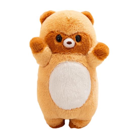 Fox Stuffed Animal with Sound Cartoon Plush Bear Squirrel Toy Soft Cuddle Doll