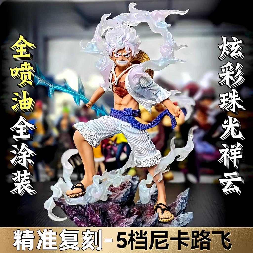 Anime Luffy One Piece Figure Anime Action Figures Collectible Model Q Version Funny Toys for Children Surprise Gift Decor