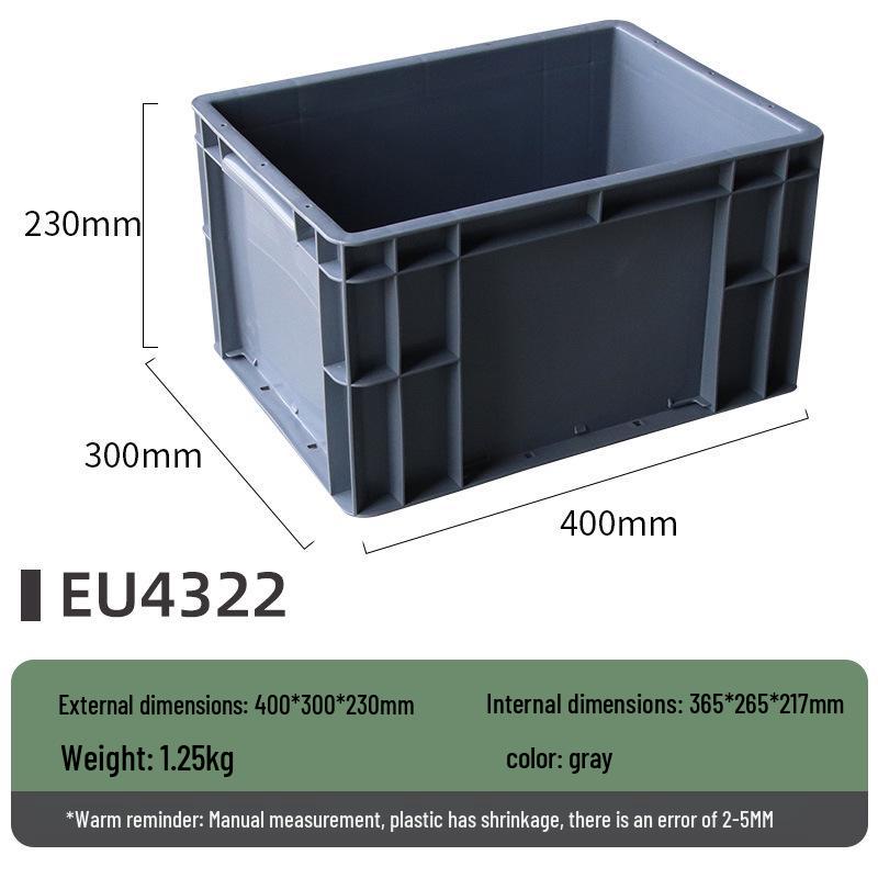 Thickened Rectangular Plastic Turtle-raising & Logistics Transfer Storage Basket