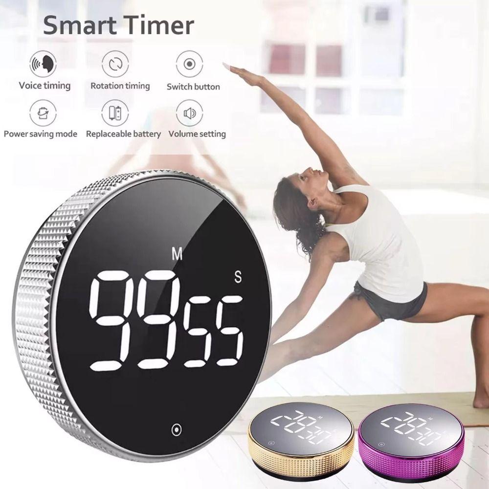 Countdown Function Digital Timer Large LED Display Mechanical Timer Countdown Timer  Fitness