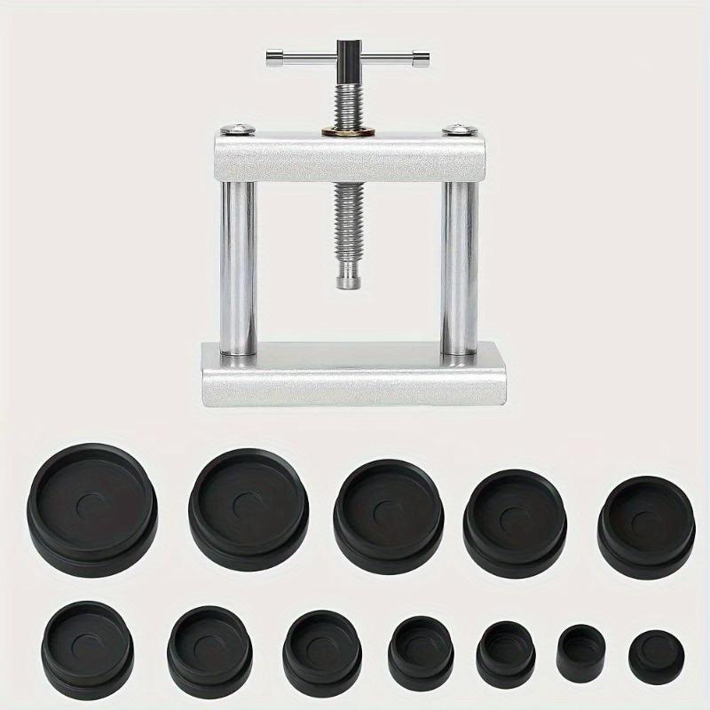 12/18pcs Kits Watch Repair Tools Professional Back Cover Presser Set Metal Watchmaker Maintenance Tools for Closing Cover